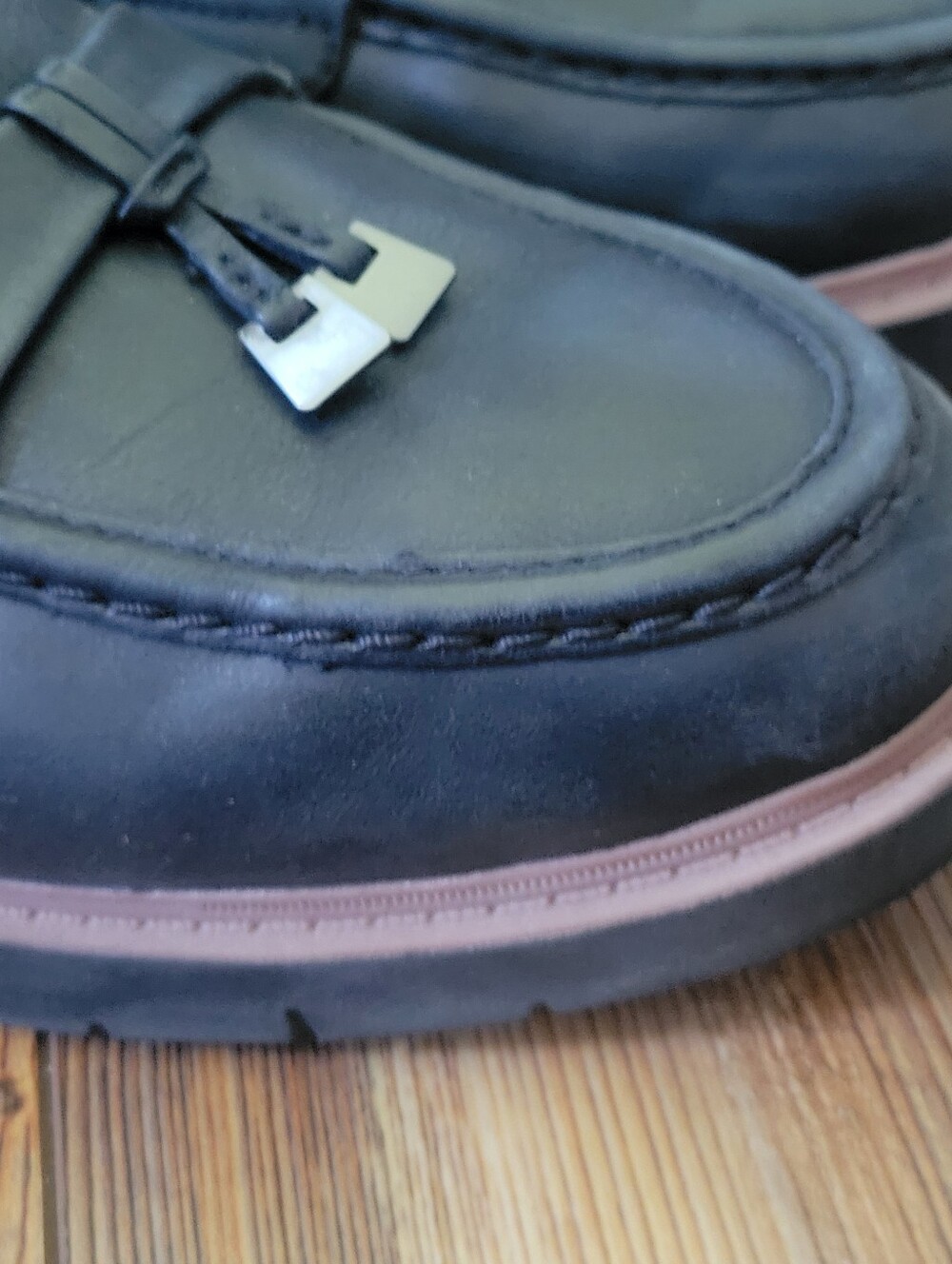 Clarks Collection Womens Size 10 Westlynn Bella Dress Loafers Black - Picture 2 of 11